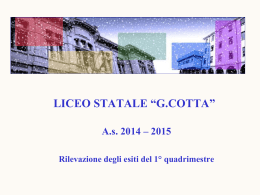 LICEO STATALE “G.COTTA