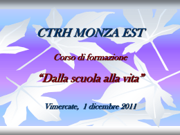 Alternanza - Stage - CTS/CTI Monza e Brianza