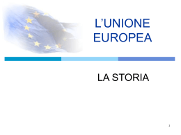 storia dell`Unione europea - alfabetico dei docenti 2009