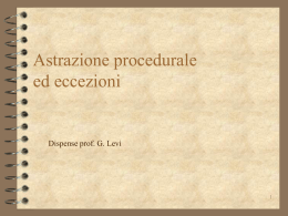 se a &egrave; null solleva