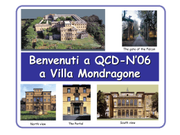 The Villa Mondragone