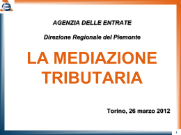 La mediazione