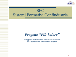 La costruzione del prodotto