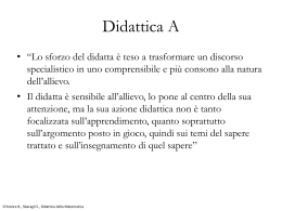 venerd&igrave; 09 gennaio 2014 - Tecnologie autonome nella didattica