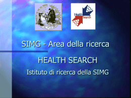 SIMG - Area della ricerca