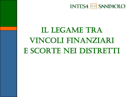 Intesa San Paolo Scorte