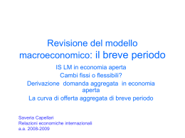 2 Revisione modello macroeconomico