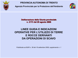 CASI PARTICOLARI - Agenzia provinciale per la protezione dell