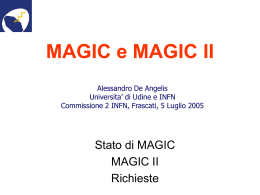 magic - Universita` di Udine