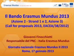 Action 2 - Erasmus Mundus