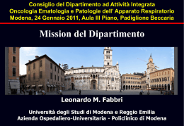 MISSIONDIP0424GXI - Università degli studi di Modena e