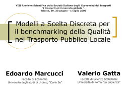 ppt - SIET - Società Italiana di Economia dei Trasporti e della Logistica