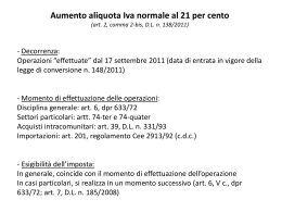 Intervento a cura del Dott. Ricca
