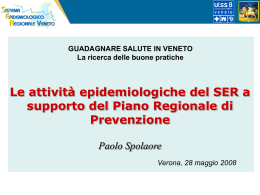Interventi - Dipartimento di Prevenzione