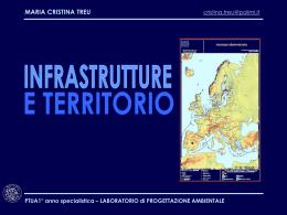 infrastrutture e territorio