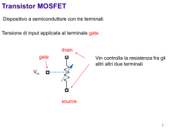 transistor e gate logici MOS