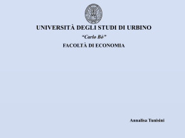 MODELLO INDSAT (2) - Università di Urbino