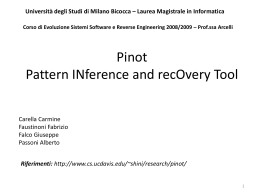 Diapositiva 1 - Carmine Carella