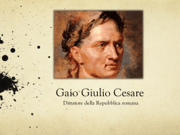 Gaio Giulio Cesare