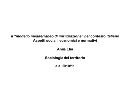Lezione 4 APRILE 2011 - Dipartimento di Scienze Politiche e