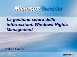 Windows Rights Management