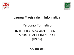 Intelligenza Artificiale