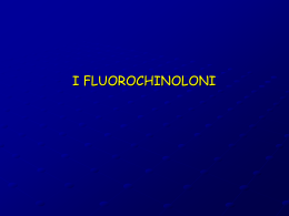 I FLUOROCHINOLONI