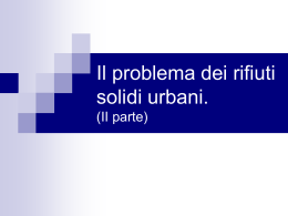 Le discariche - comunicazione ambientale e scientifica