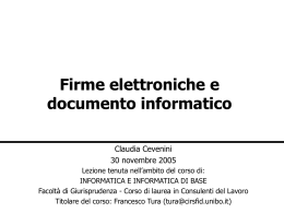 Documento informatico