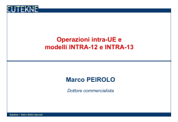 Modello INTRA-2 Enti non commerciali soggetti passivi