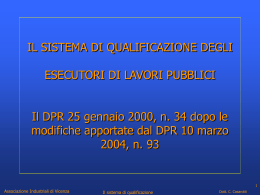 Verifica triennale - Confindustria Vicenza