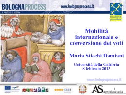 Conversione dei voti