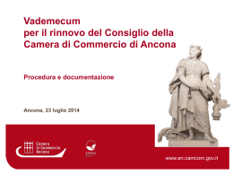 Vademecum - Camera di Commercio di Ancona