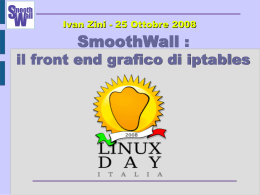 SmoothWall : il front end grafico di iptables