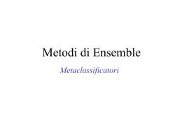 Metodi di Ensemble