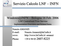 LNF Centralized Print Service