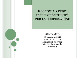 Cosa Finanzia