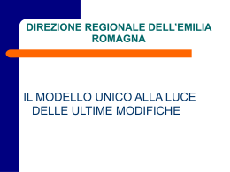 Le principali novita di UNICO 2004