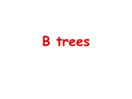 13-BTrees