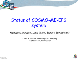 The COSMO-ME EPS SYSTEM
