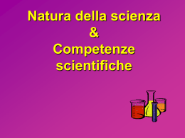 Natura della scienza-parte 1