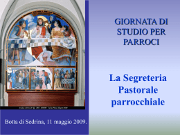 segreteria pastorale