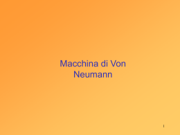 architettura von Neumann
