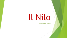 Il nilo - WordPress.com