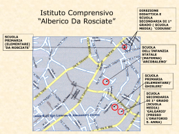 mappa - Istituto Comprensivo `Alberico da Rosciate`