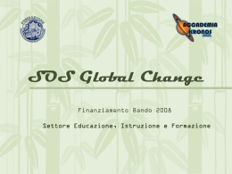 SOS Global Change - Istituto Marconi Civitavecchia