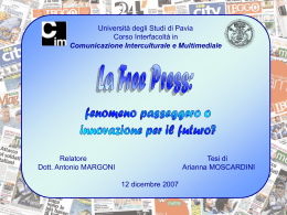 MOSCARDINI_0 - Cim - Università degli studi di Pavia