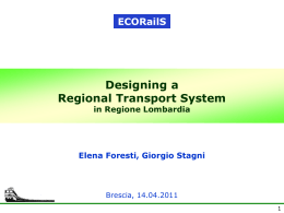 Designing a Regional Transport System