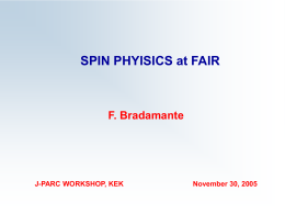 Spin Physics at FAIR