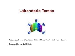 Laboratorio Tempo - Centro Interdipartimentale di Ricerca e